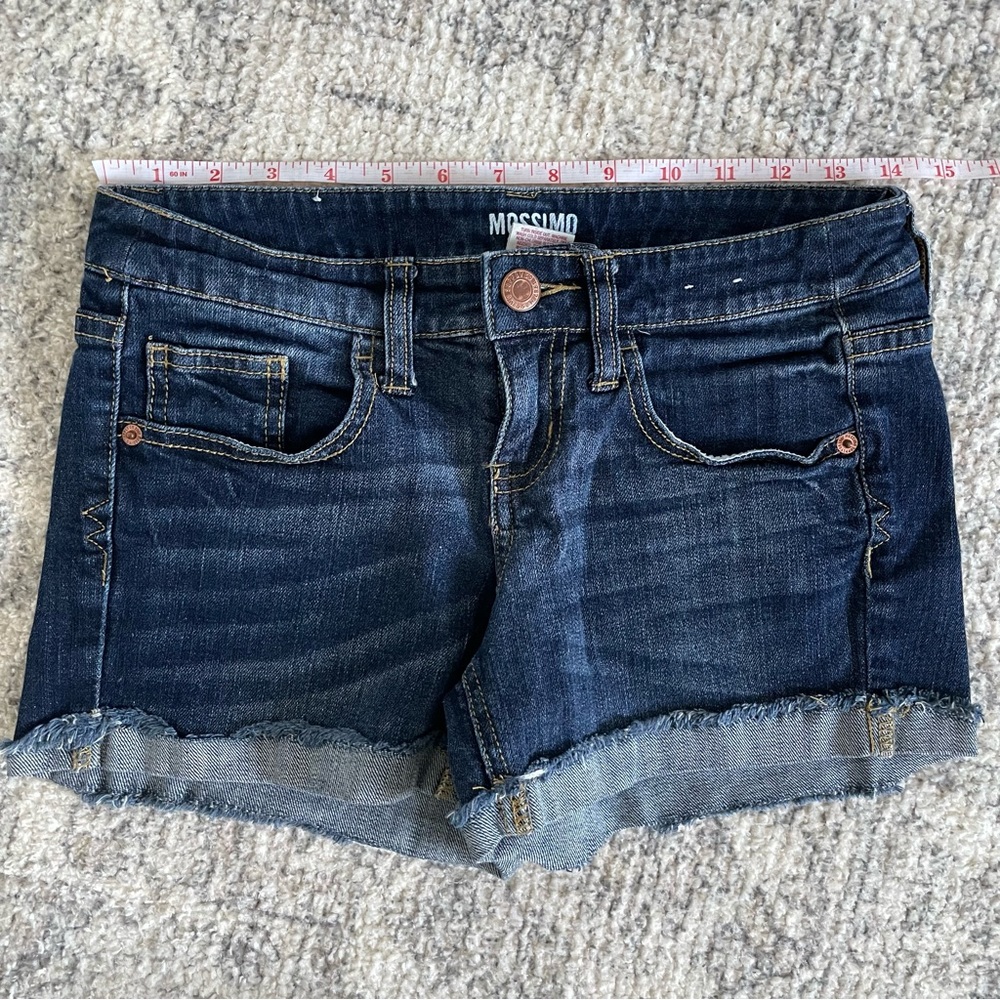 Mossimo blue 5 pocket jean shorts